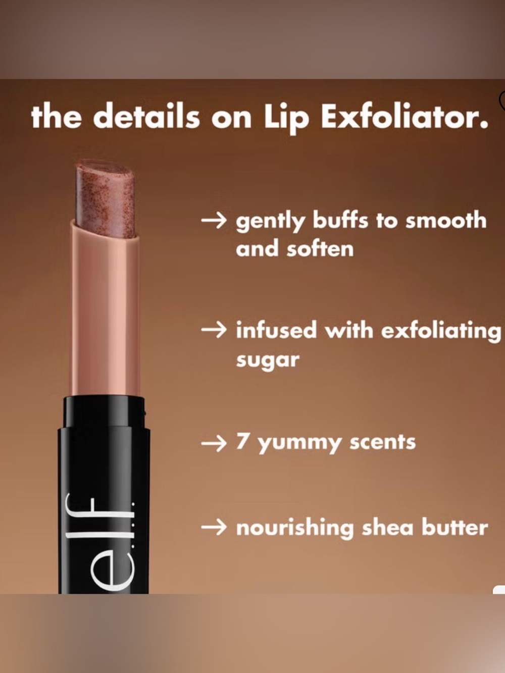 NIB- e.l.f. Strawberry Lip Exfoliator - Pink Strawberry - Picture 9 of 9